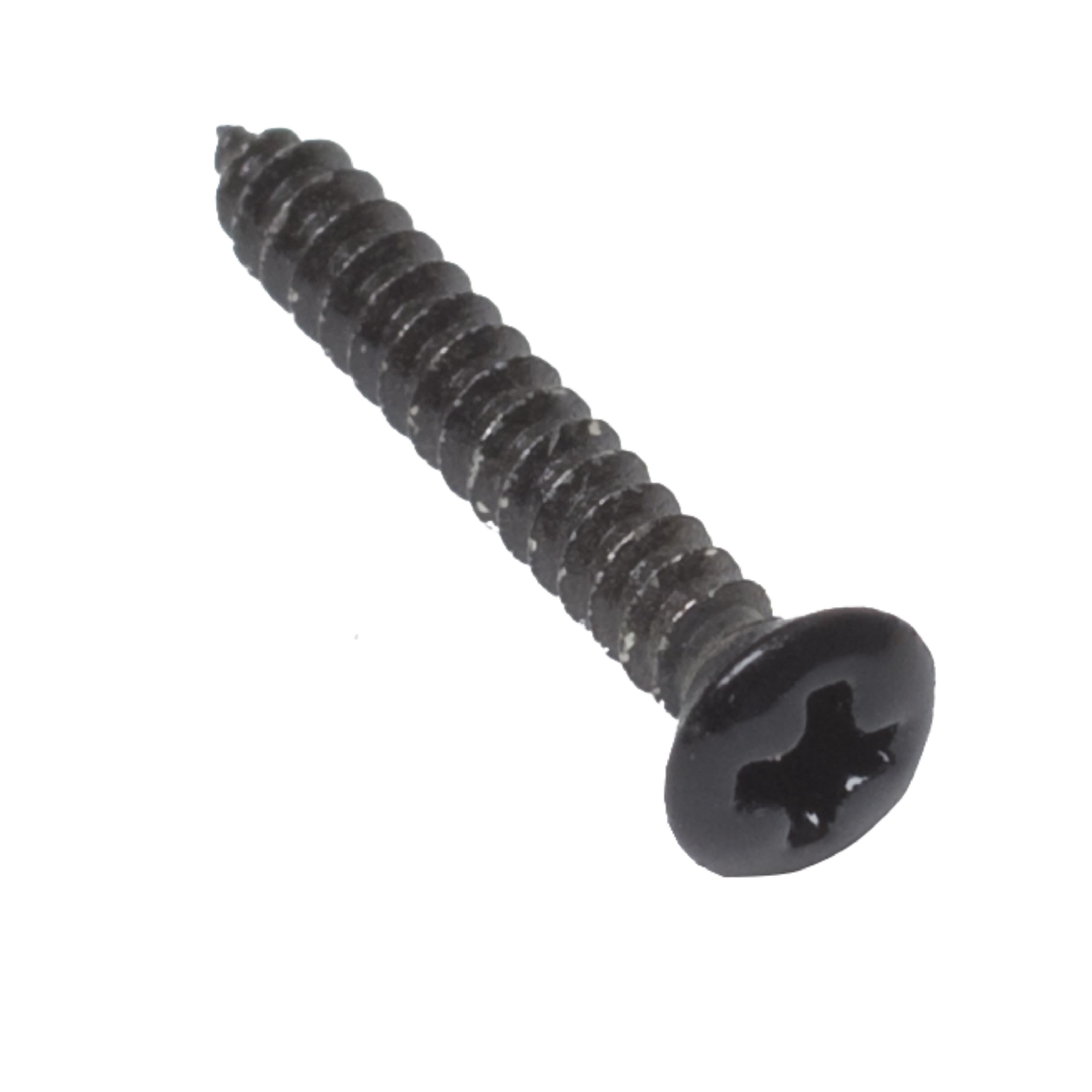 Göldo E-Gitarre, ersatzteile für Gitarren, Diverse Ersatzteile, Humbucker Rahmenschraube 10er Set Schwarz SR06B - Gitarren