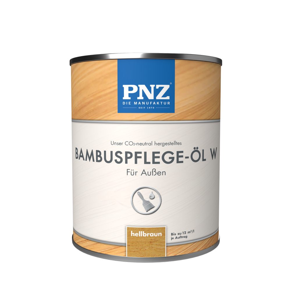PNZ - Die Manufaktur Holzöl Bambuspflege-Öl, Komplettschutz geg. Witterung, UV-Strahlen und Befall