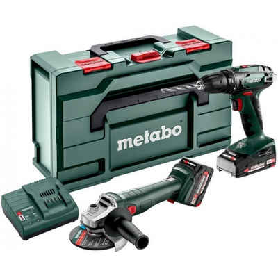 metabo Elektrowerkzeug-Set Combo Set 2.4.3- Akku-Maschinen-Combo Set - grün