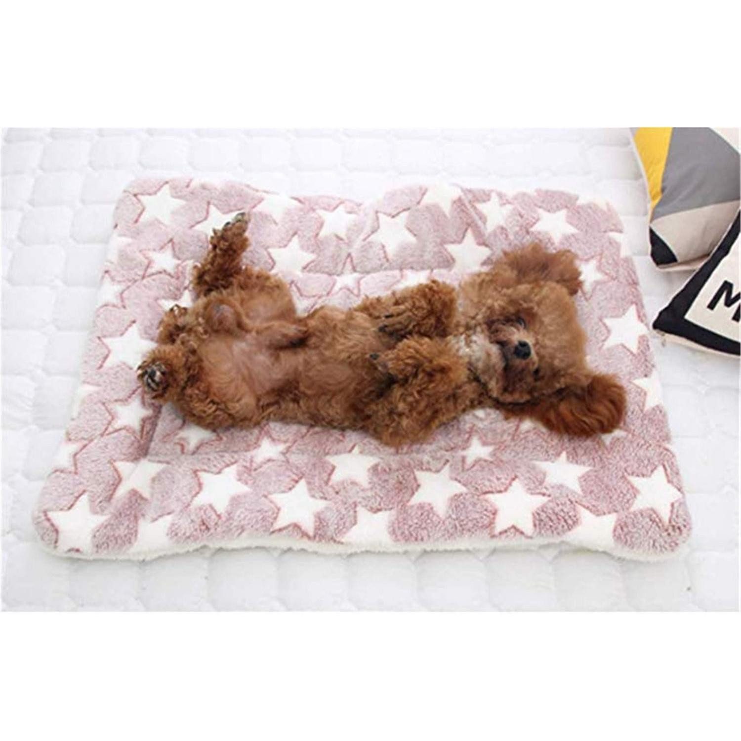 LuxusKollektion Hundematte Hundematte Hundedecke Rosa 71*54cm