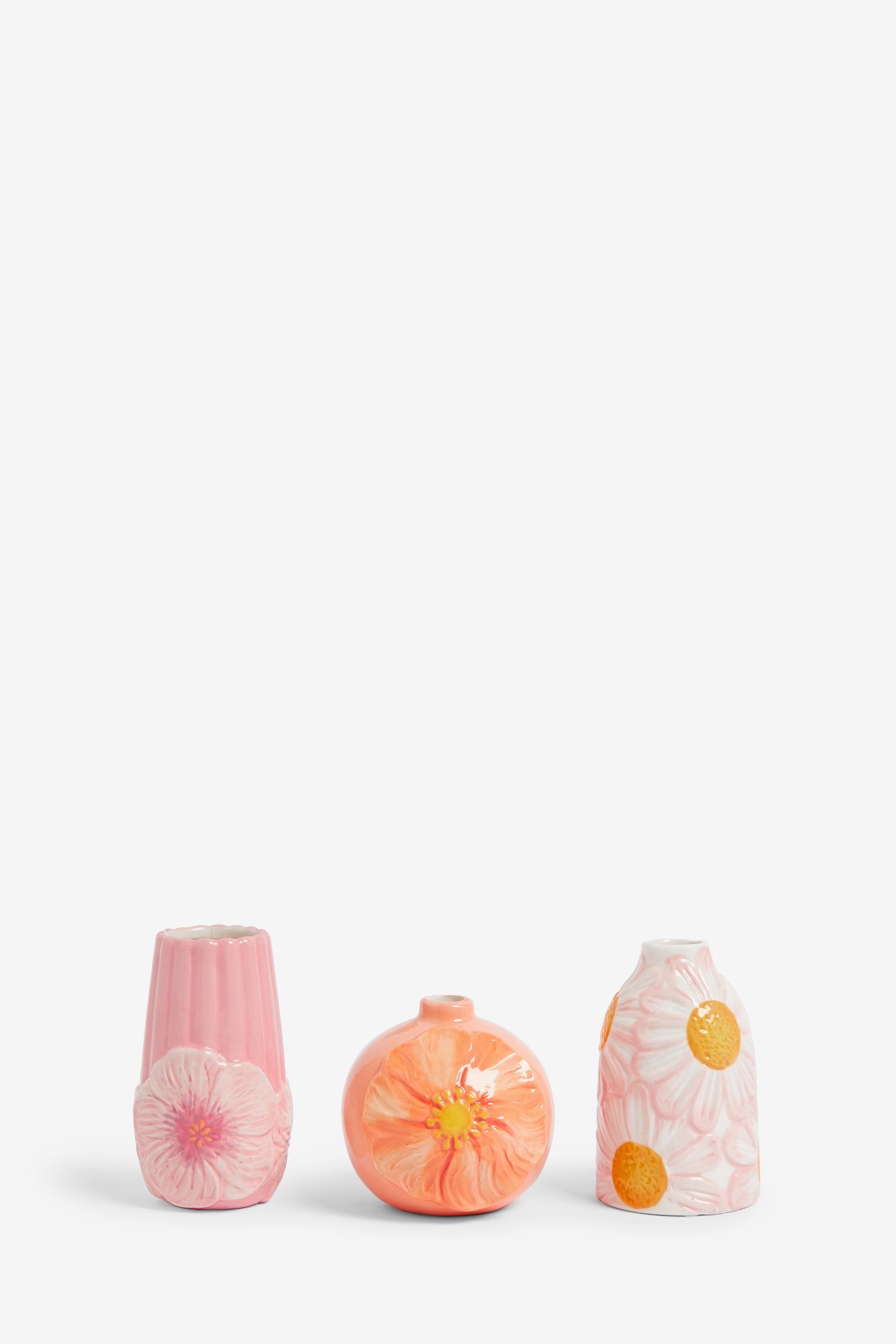 Next Dekovase Keramik-Blumenvasen im 3er-Set günstig online kaufen
