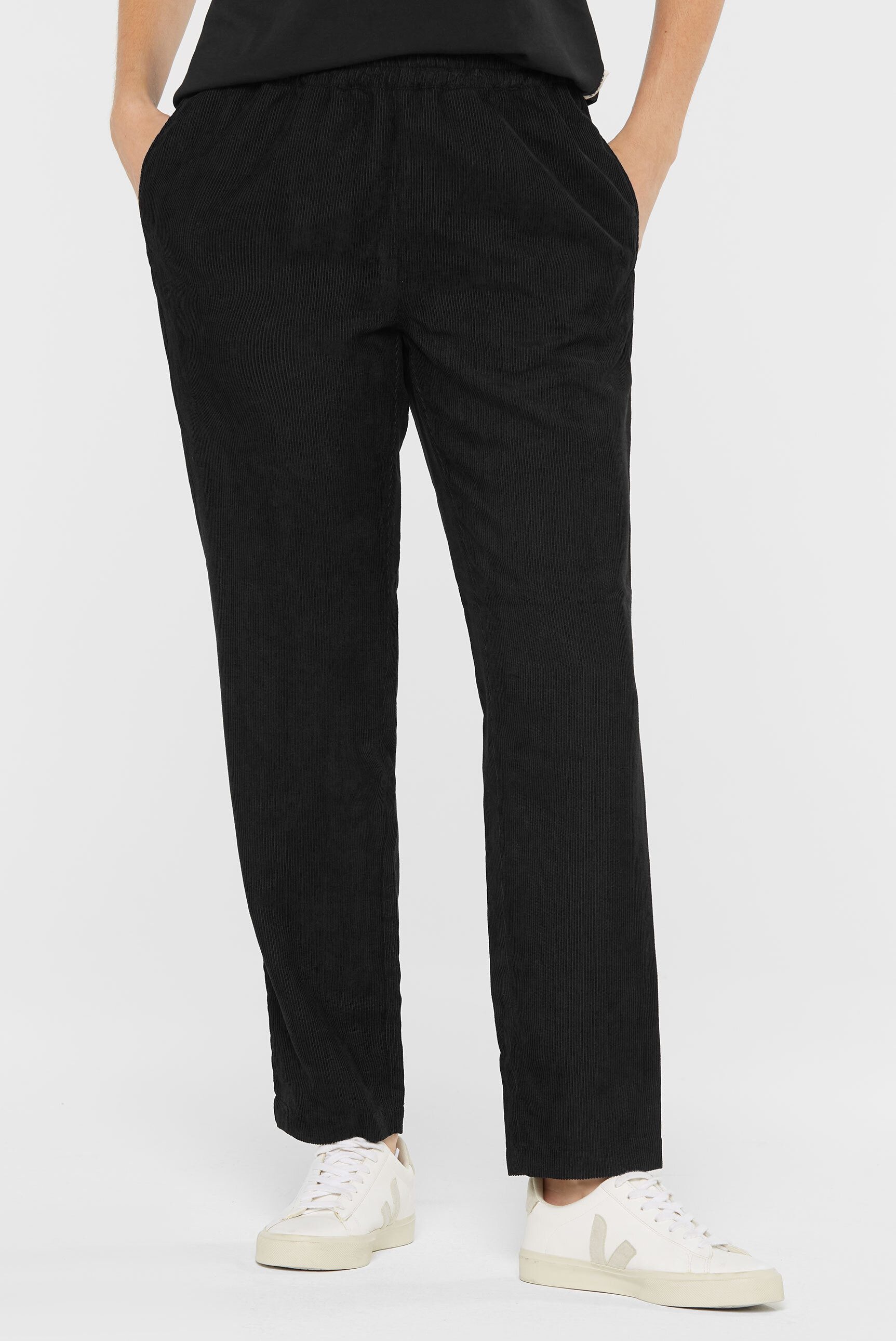 SENSES.THE LABEL Cordhose mit Elastikbund