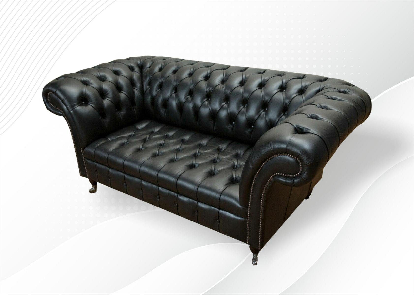 Chesterfield Sofa 2 Design 185 Chesterfield-Sofa, JVmoebel cm Couch Sitzer