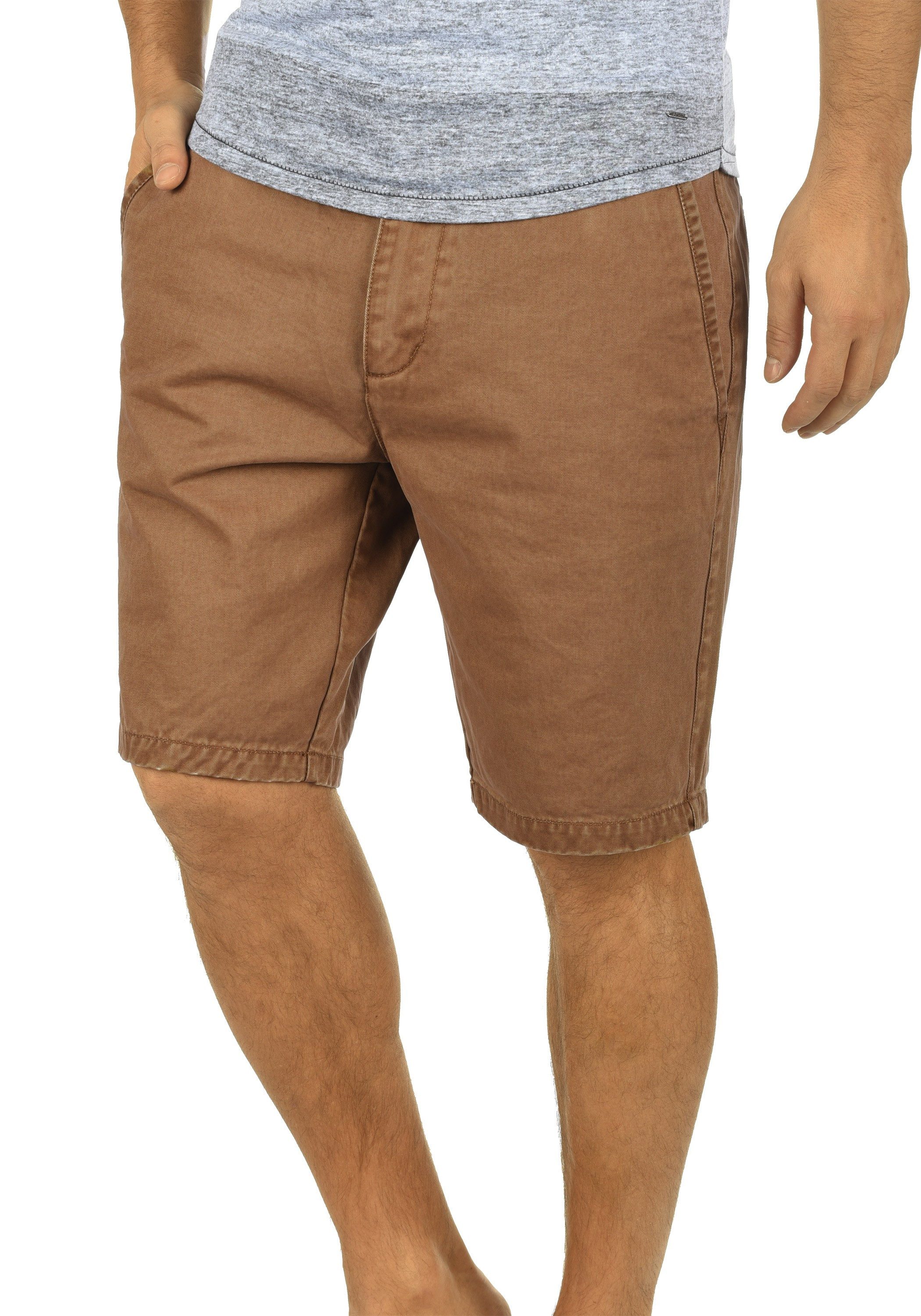 !Solid Chinoshorts SDPinhel Kurze Hose mit knöpfbarer Gesäßtasche