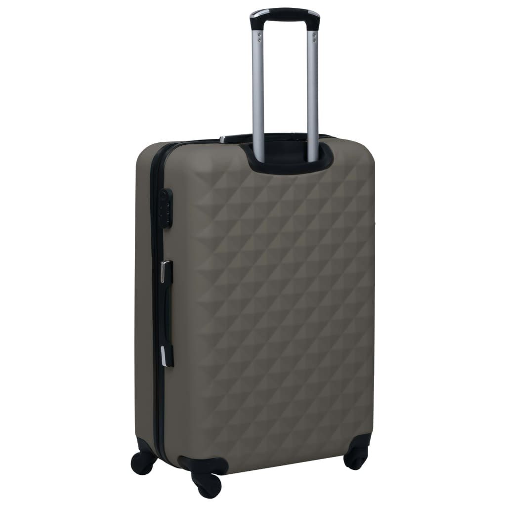 vidaXL Trolley Anthrazit - 2-teilig Koffer Reisekoffer Hartschalenkoffer Trolley Koff