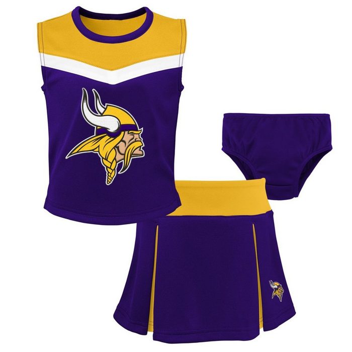 Outerstuff Print-Shirt NFL Cheerleader Set SPIRIT Minnesota Vikings