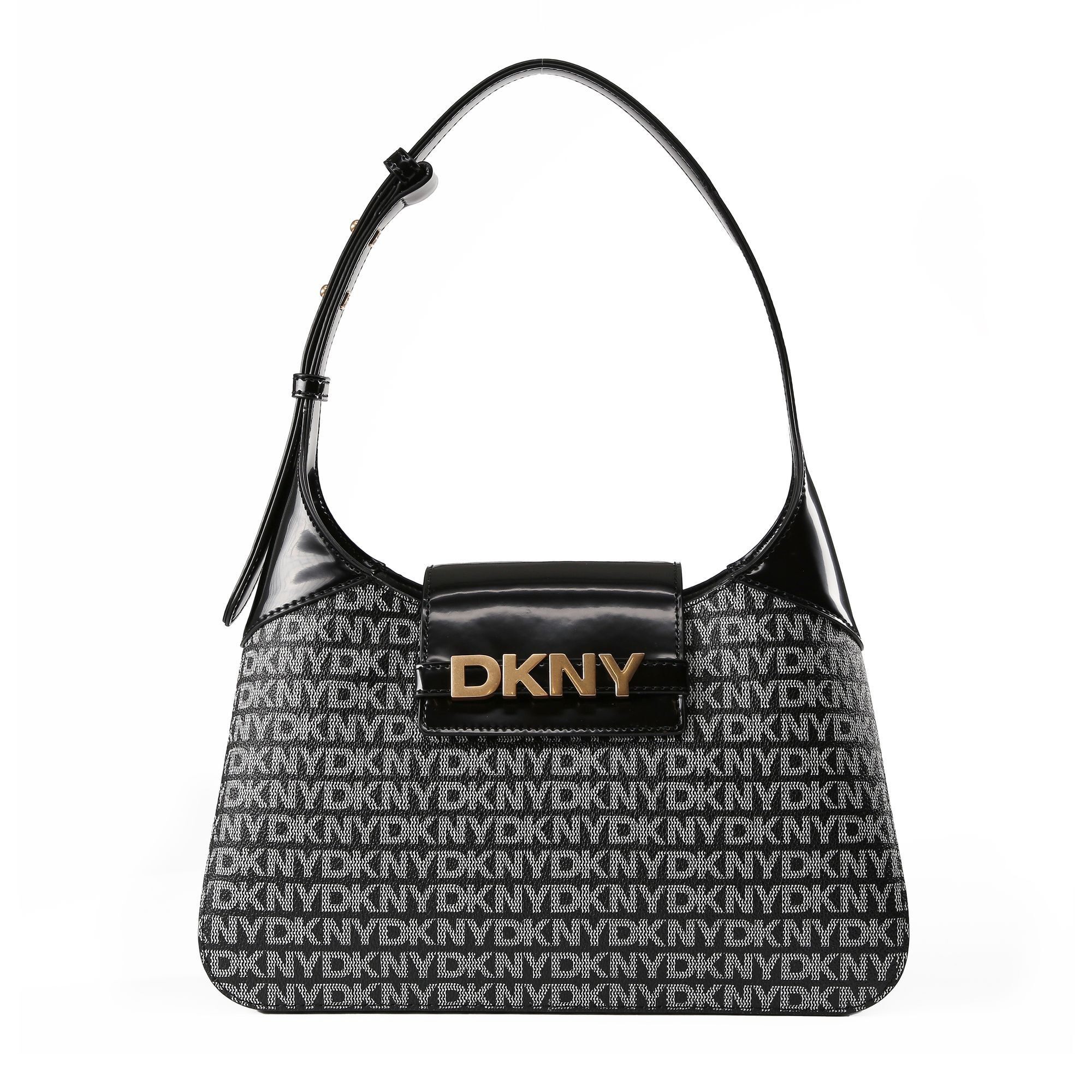 DKNY Schultertasche Avril, Polyurethan günstig online kaufen