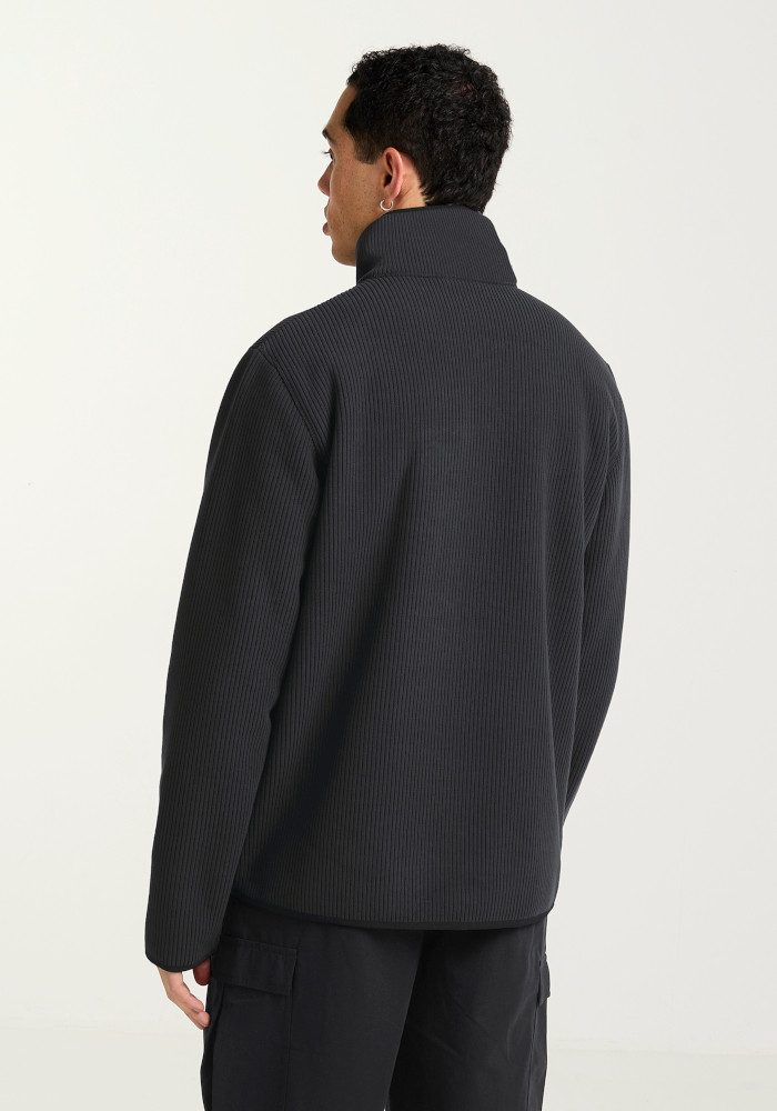 Jack Wolfskin Fleecejacke LAKE RIDGE JKT M mit hochschließendem Kragen, winddicht, atmungsaktiv – Bild 2 von 5