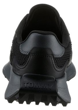Tommy Jeans TJM RUNNER MIX MATERIAL Sneaker mit Logoschriftzug, Freizeitschuh, Halbschuh, Schnürschuh