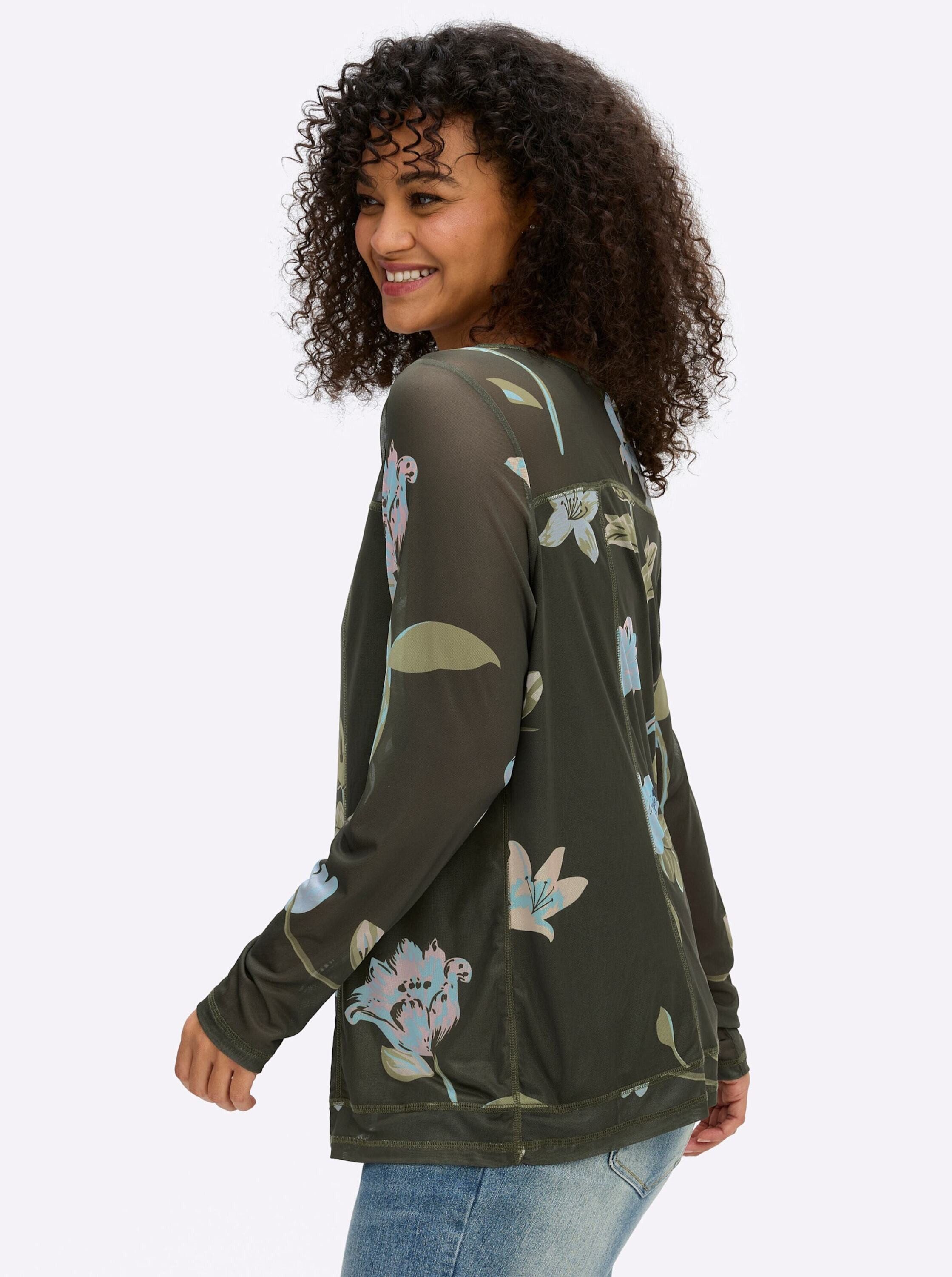 sheego by Joe Browns T-Shirt Langarm-Shirt Langarm