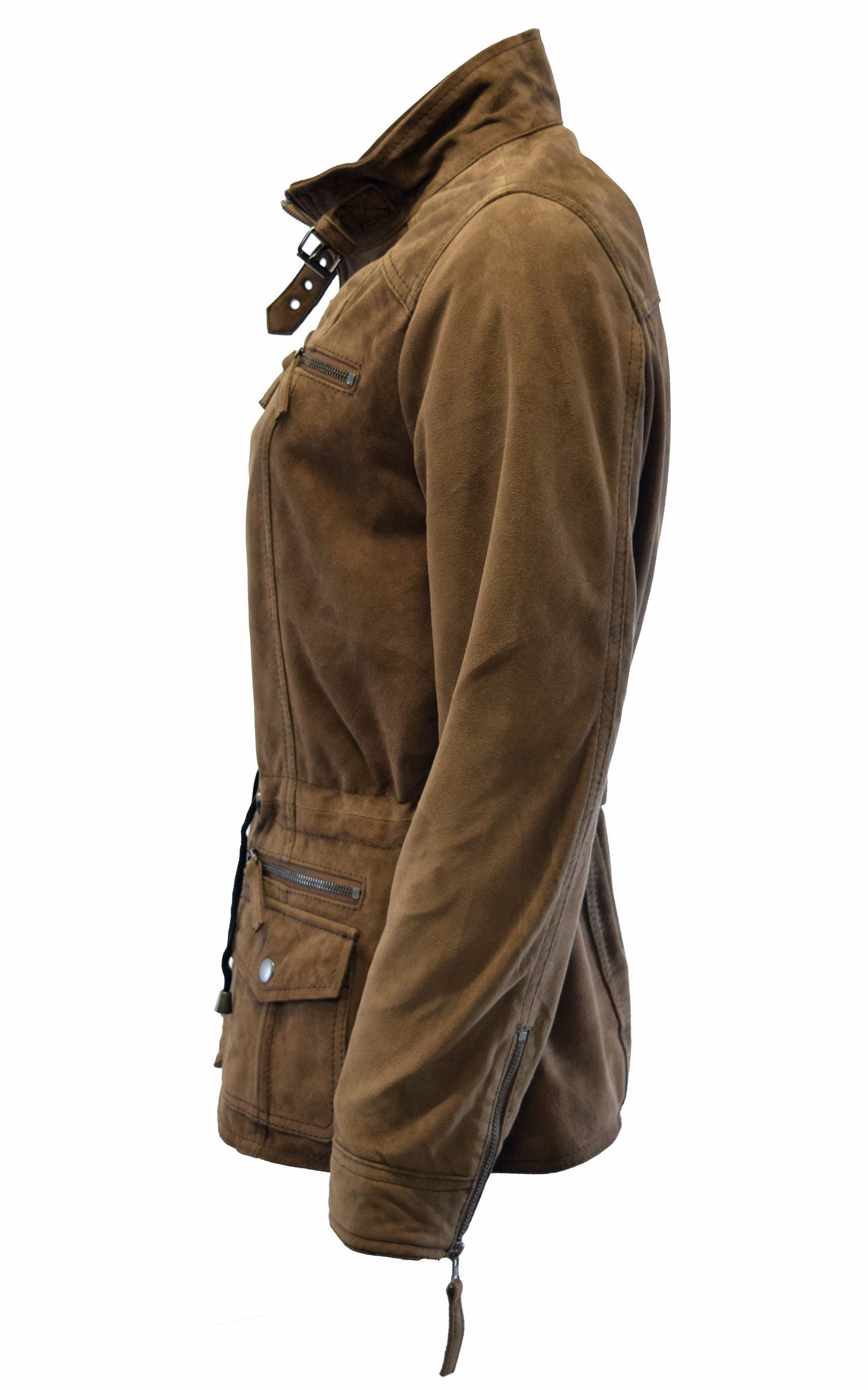 Zimmert Leather Lederjacke Lana Stehkragen