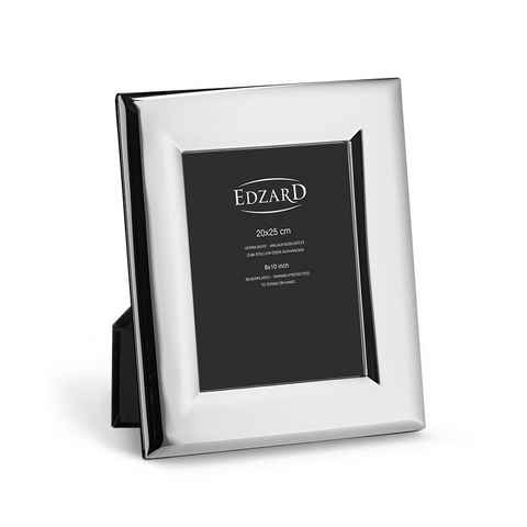 EDZARD Bilderrahmen Positano, für 20x25 cm Foto - anlaufgeschützt & edel versilbert