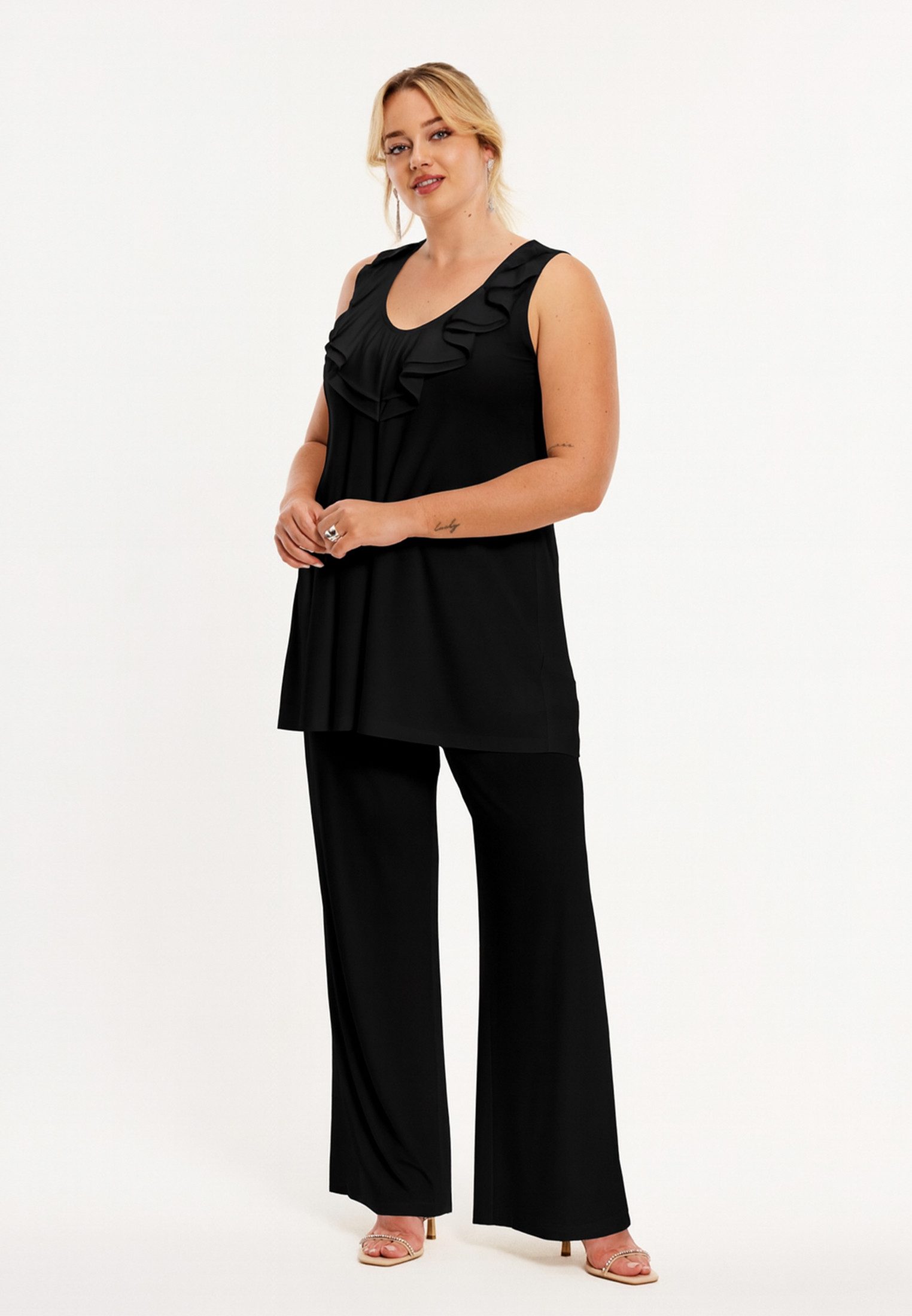 YOEK Shirttop Damen Top mit Druck