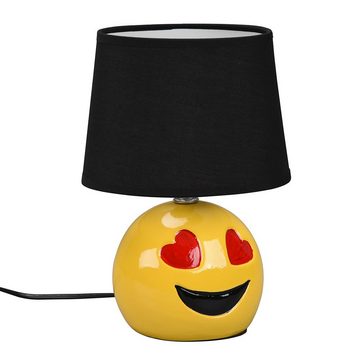 etc-shop Tischleuchte, Leuchtmittel nicht inklusive, Nachttischlampe Keramik Tischlampe für Schlafzimmer