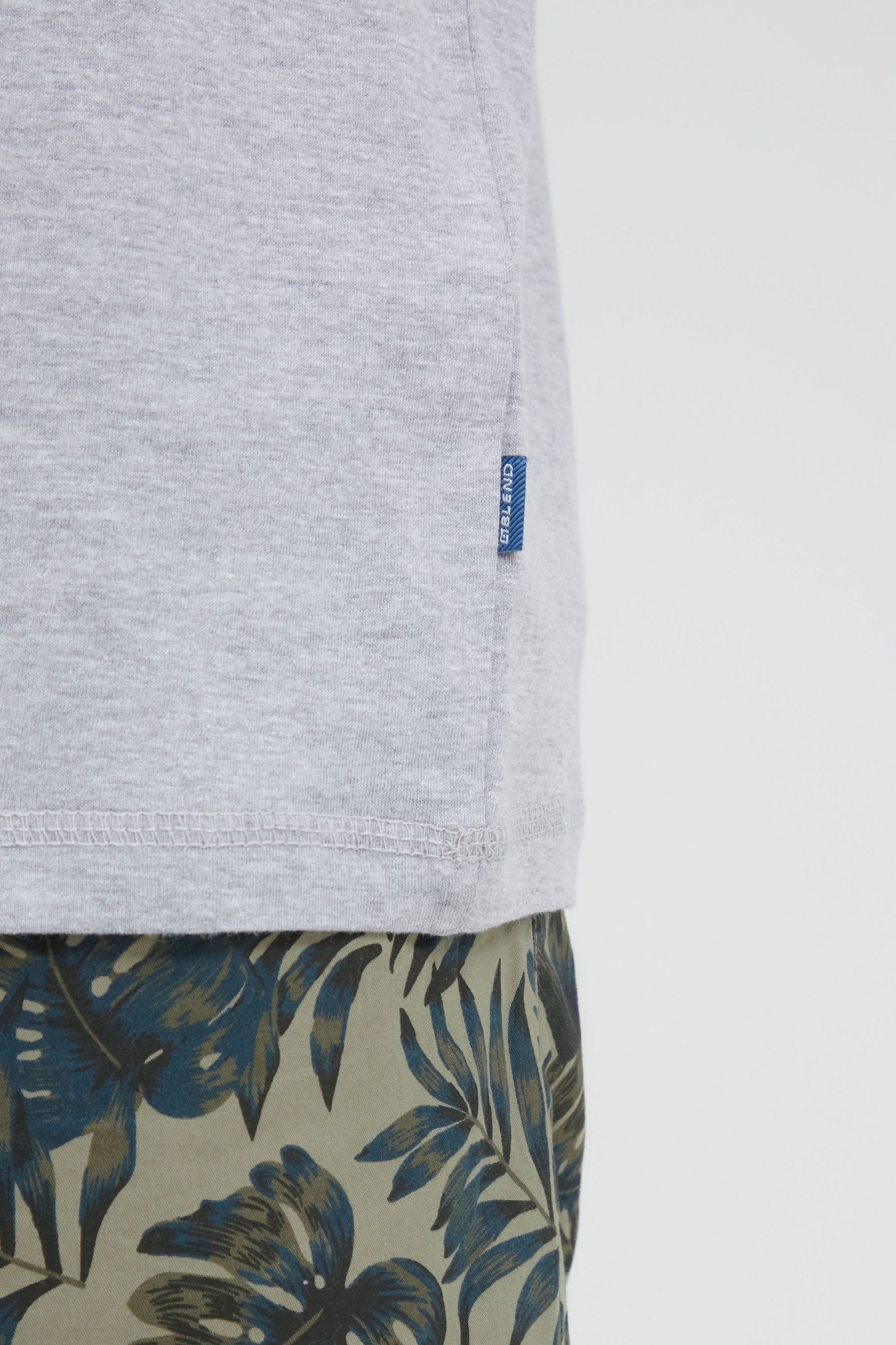 Blend T-Shirt BHTee T-Shirt mit Rundhalsausschnitt