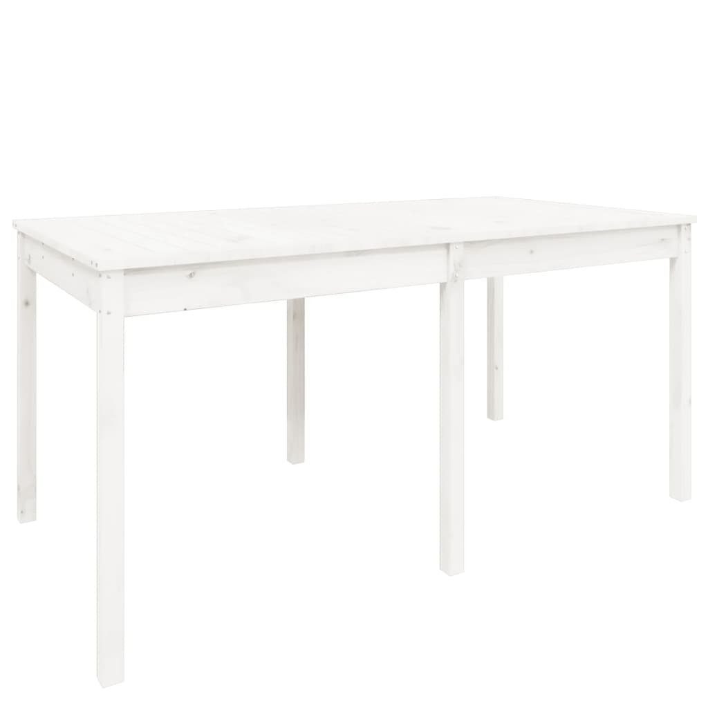 vidaXL Gartentisch 1595 x 825 x 76 cm Gartentisch aus massivem Kiefernholz 159,5x82,5x76