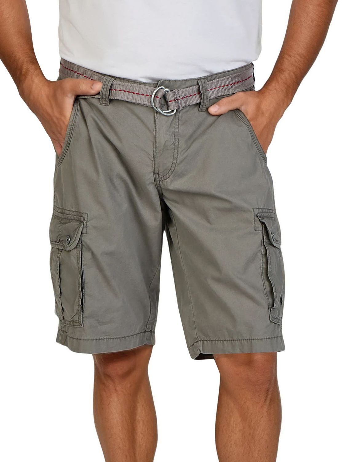TIMEZONE Cargoshorts Herren Shorts MaguireTZ Regular Fit Bermudashorts mit Gürtel
