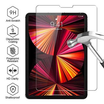 Lobwerk Tablet-Hülle 2in1 Set (Hülle + Glas) für Apple iPad Pro 11 2020/2021 11 Zoll