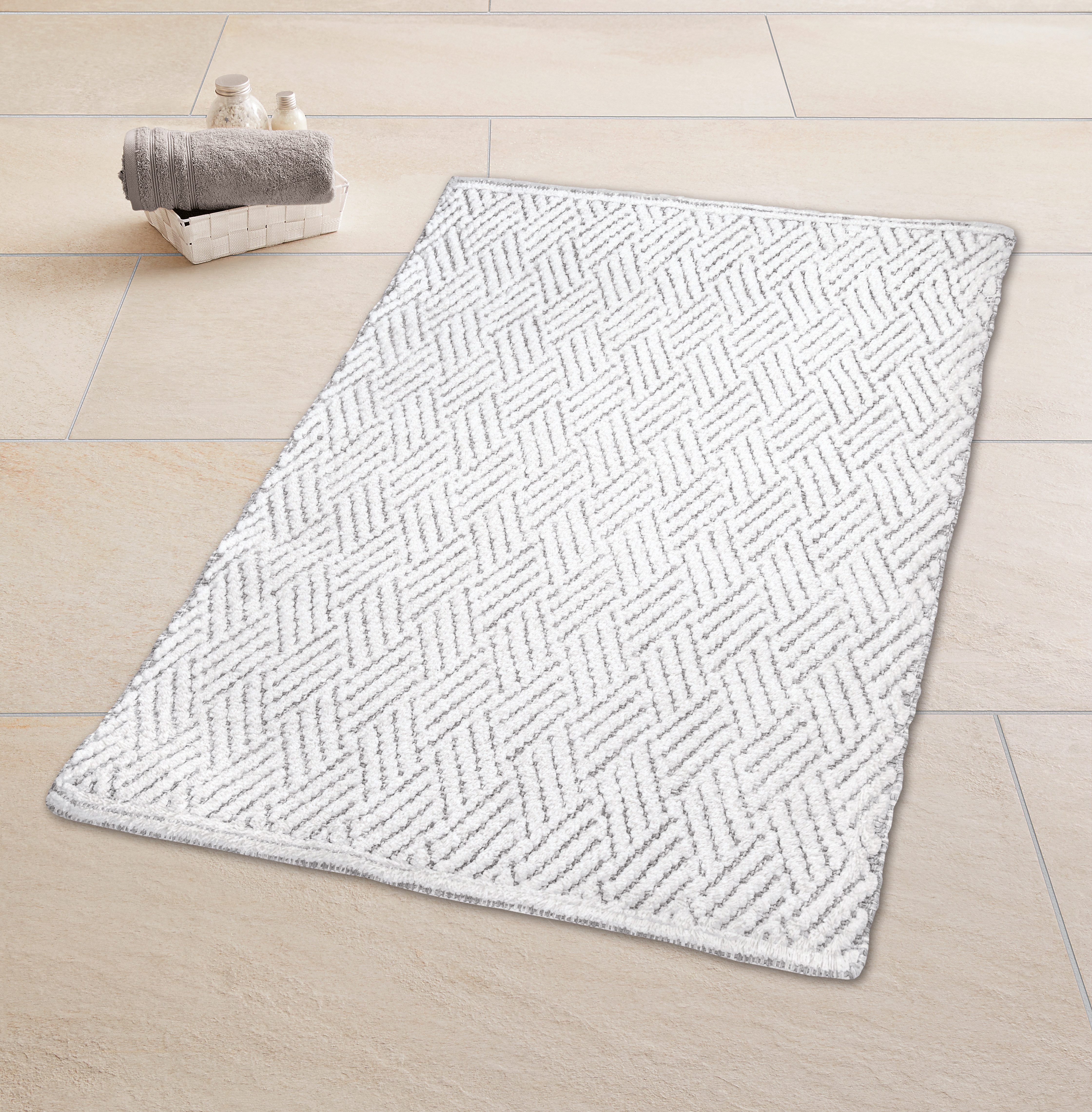 Kleine Wolke Badematte Switch, Höhe 5 mm, beidseitig nutzbar, fußbodenheizu günstig online kaufen