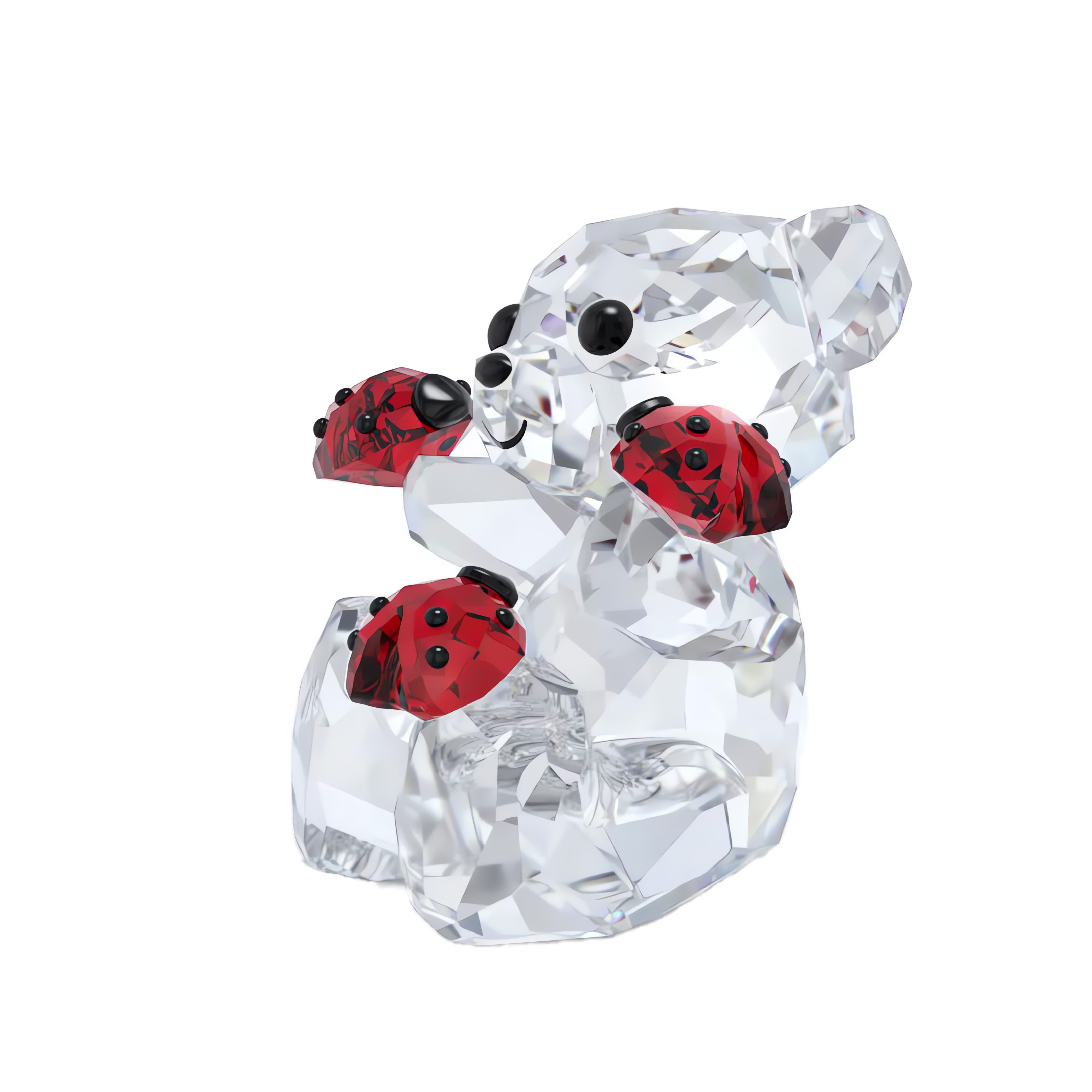 Swarovski Dekofigur Kristallfigur Sammelfigur Kris Bär Viel Glück Bär (1 St), Swarovski® Kristall