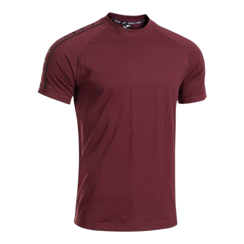 Joma T-Shirt Heroic (100% Baumwolle, atmungsaktiv) burgundrot Herren