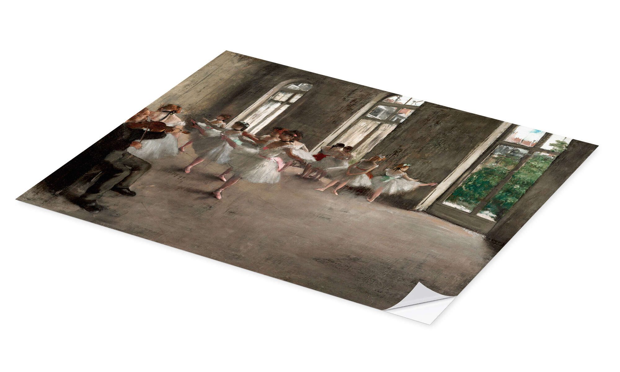Posterlounge Poster Edgar Degas, Die Probe, günstig online kaufen