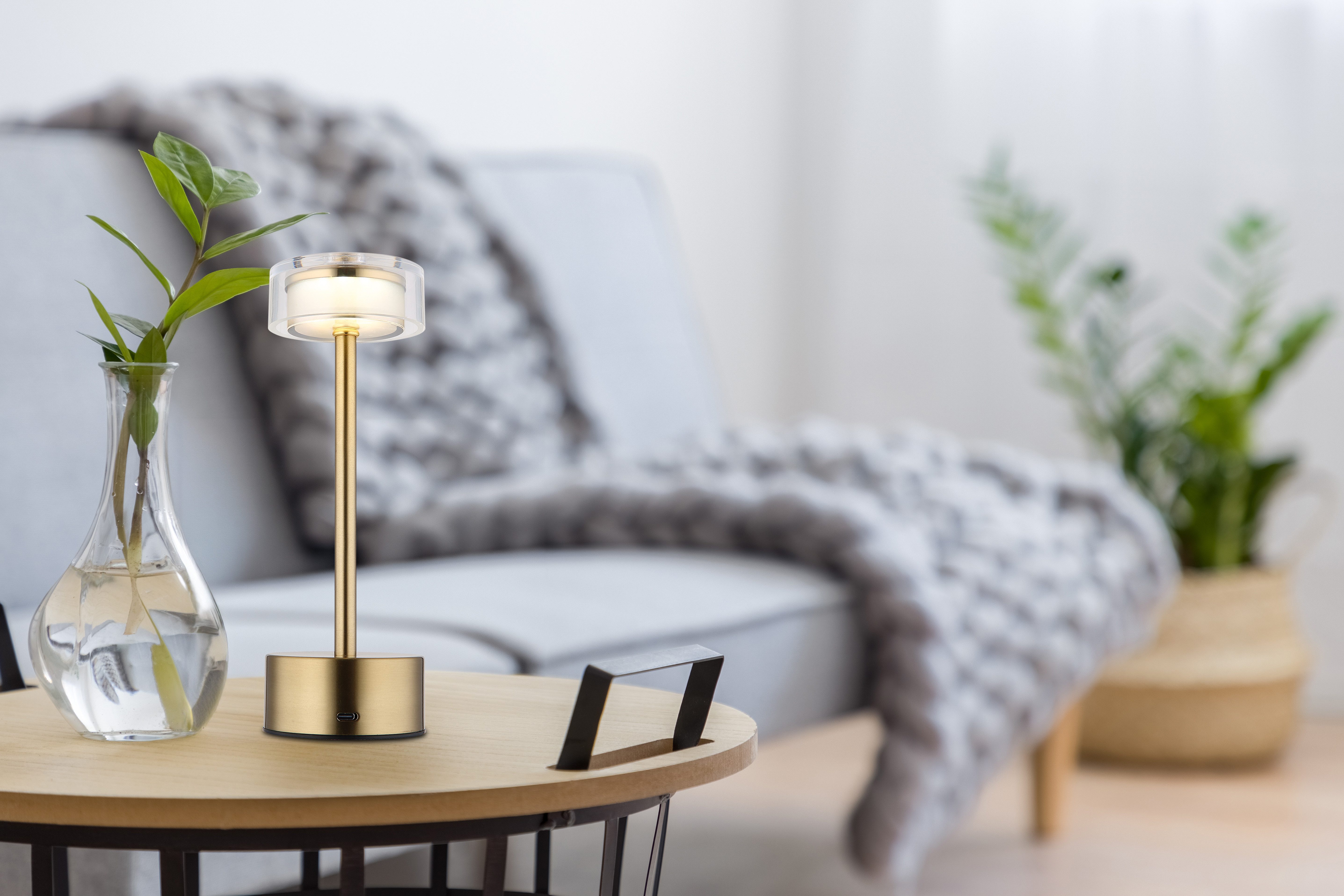 GLOBO LIGHTING LED Tischleuchte SHIRA, Dimmfunktion, mehrere Helligkeitsstu günstig online kaufen