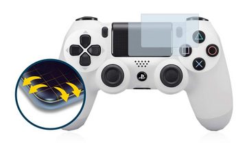 BROTECT Full-Screen Schutzfolie für Sony Playstation 4 PS4 Dualshock Controller 2013-2015, Displayschutzfolie, 2 Stück, 3D Curved matt entspiegelt Full-Screen Anti-Reflex