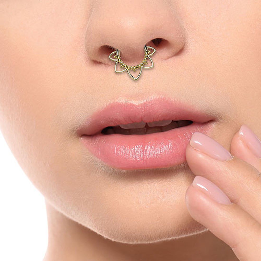 Taffstyle Nasenpiercing Septum Piercing Ring Segmentring günstig online kaufen
