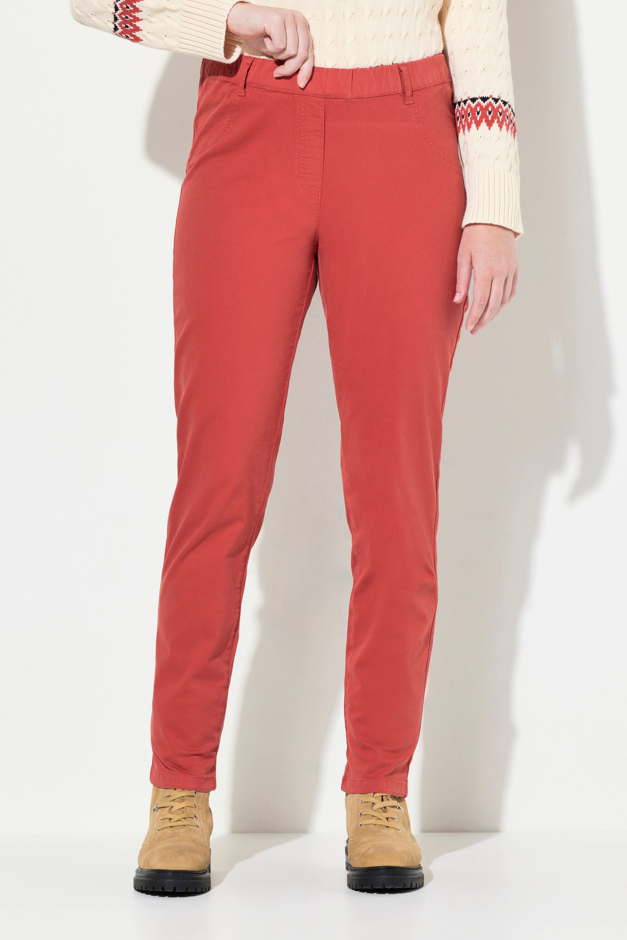 Ulla Popken Jeggings Jeggings Elastikbund schmales günstig online kaufen