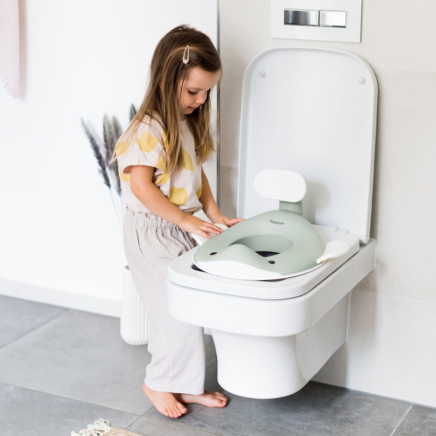 KINDSGUT Baby-Toilettensitz Wal, Pistazie günstig online kaufen