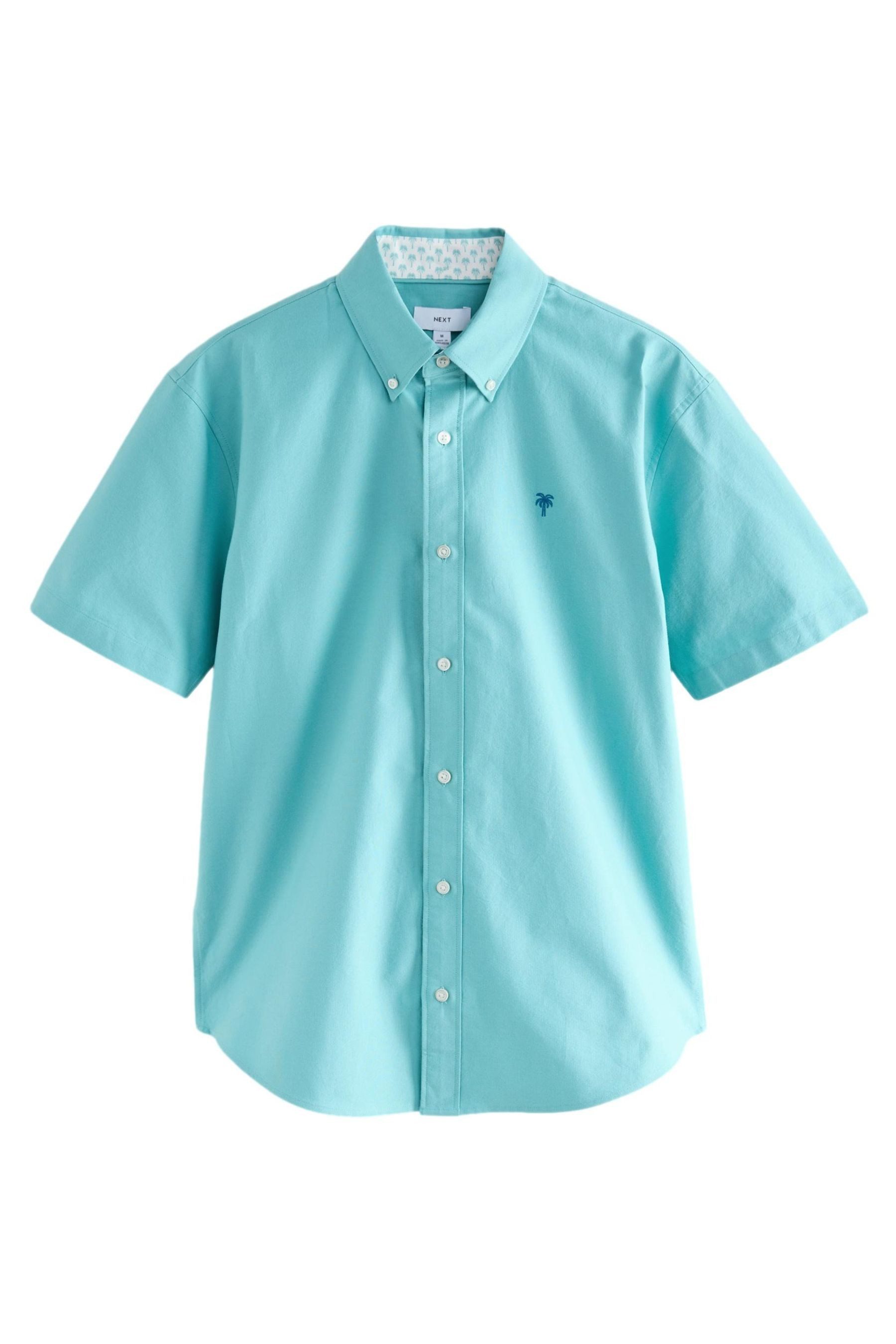 Next Kurzarmhemd Kurzarm-Oxfordhemd aus 100 % Baumwolle (1-tlg) günstig online kaufen