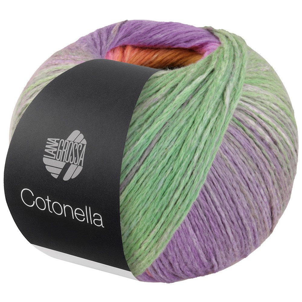 LANA GROSSA COTONELLA 100 g Häkelwolle, 280 m (weiches Kettengarn aus unmercerisierter Pima-Baumwolle), 100 g