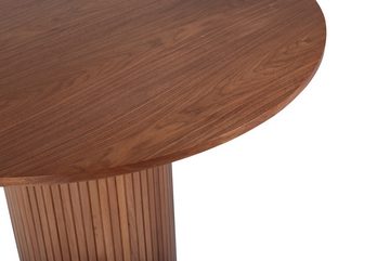BOURGH Esstisch BIANCA Esszimmertisch / runder Tisch ⌀110x75cm in modernem Design