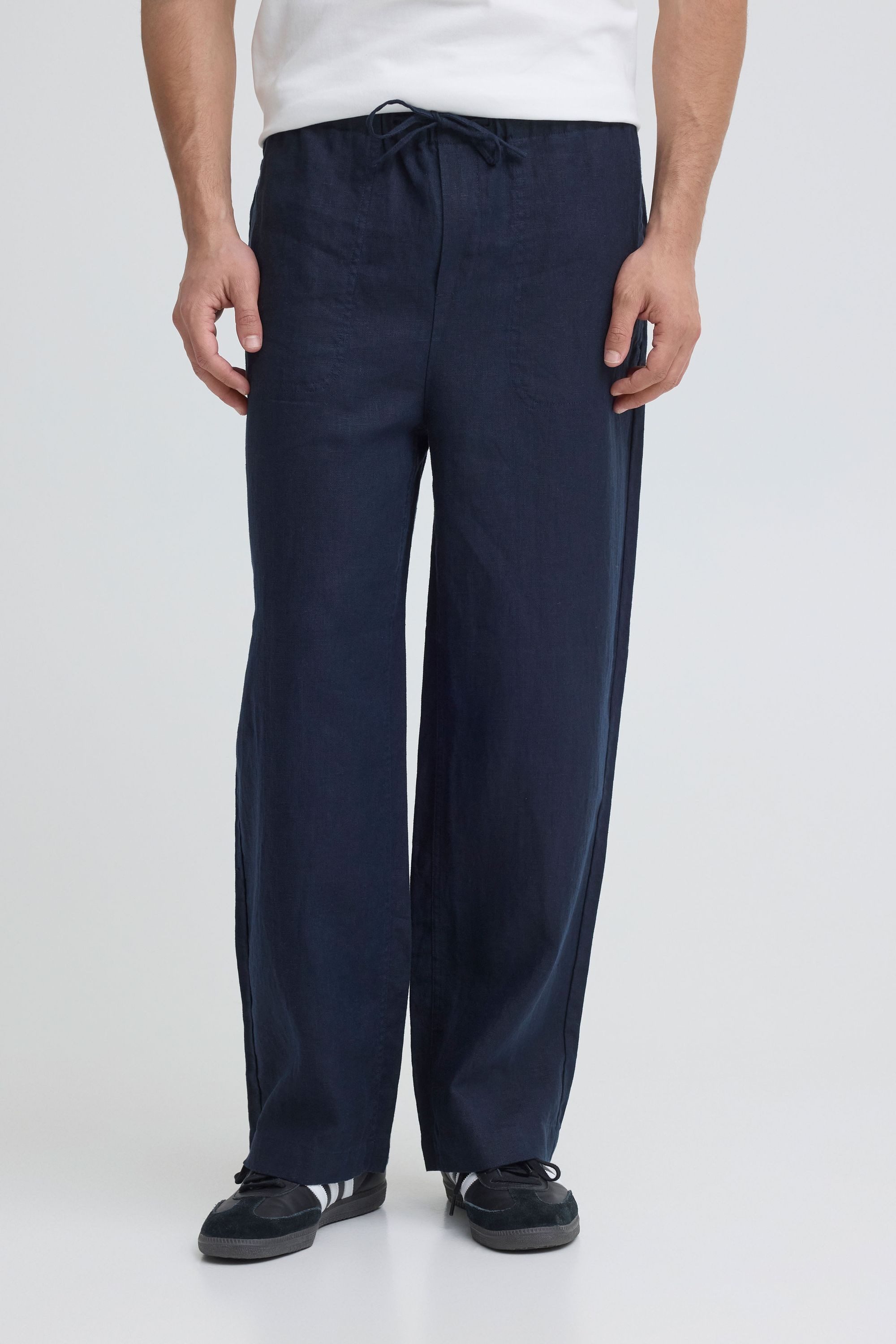 Casual Friday Leinenhose CFEngo Leinenhose aus 100% Leine - Loose Fit