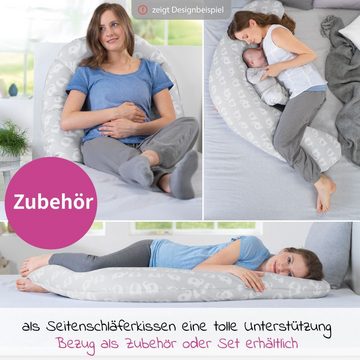 Theraline Stillkissen Das Komfort - ohne Bezug, Lagerungskissen / Schwangerschaftskissen 180 cm, Füllung: Mikroperlen