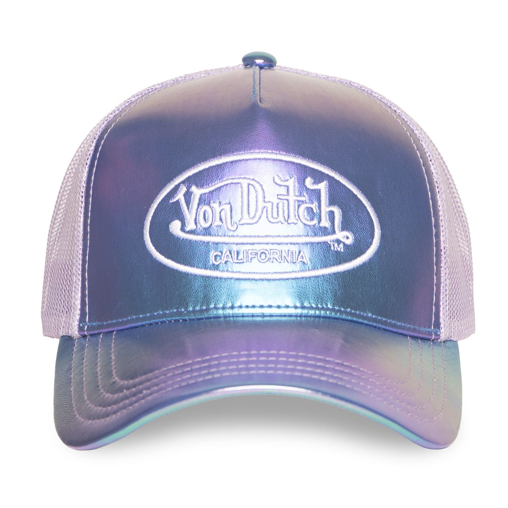 Von Dutch Trucker Cap Von Dutch Originals Trucker Cap - HOLOGRAPHIC Black (Basecap, Basecap, Meshcap, Trucker Kappe)
