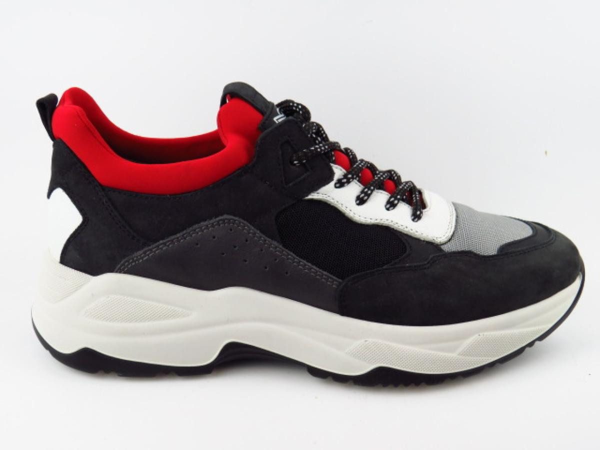 Nabuk Nero Perla Sneaker