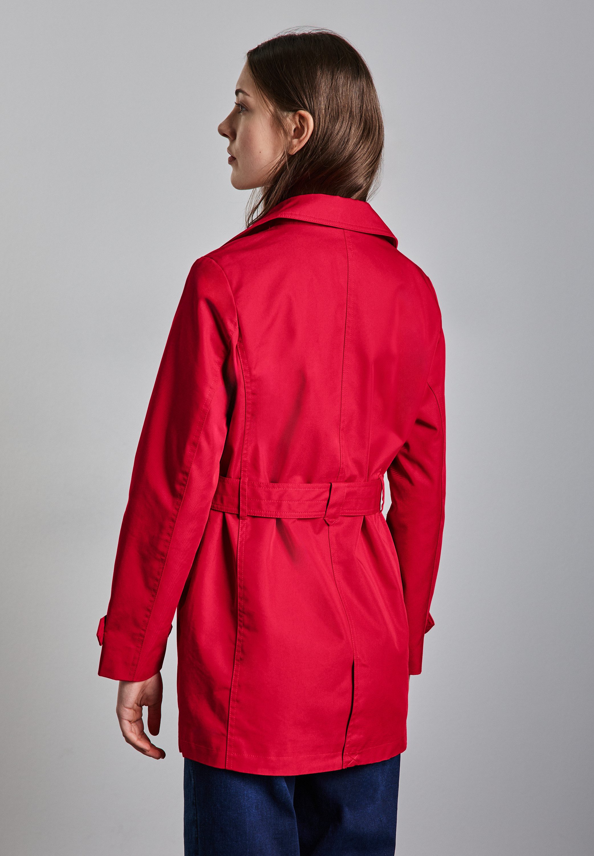 STREET ONE Trenchcoat mit Bindegürtel günstig online kaufen