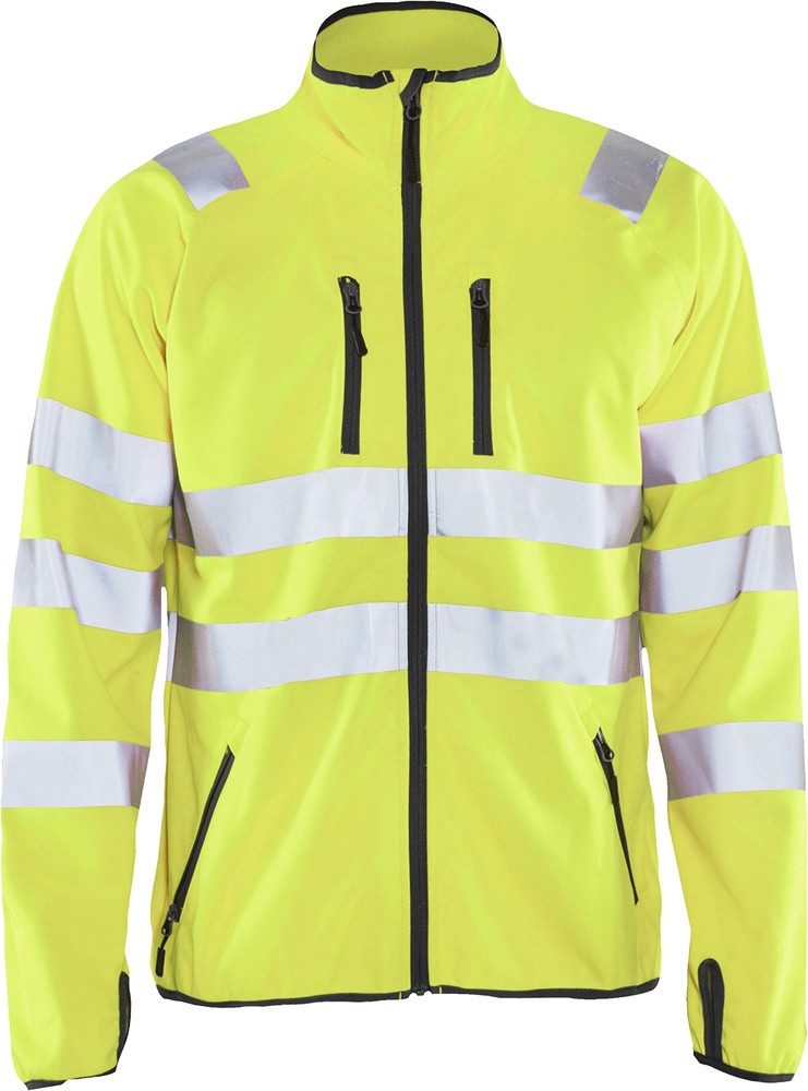 Warnschutz-Shirt High Vis Softshell Jacke