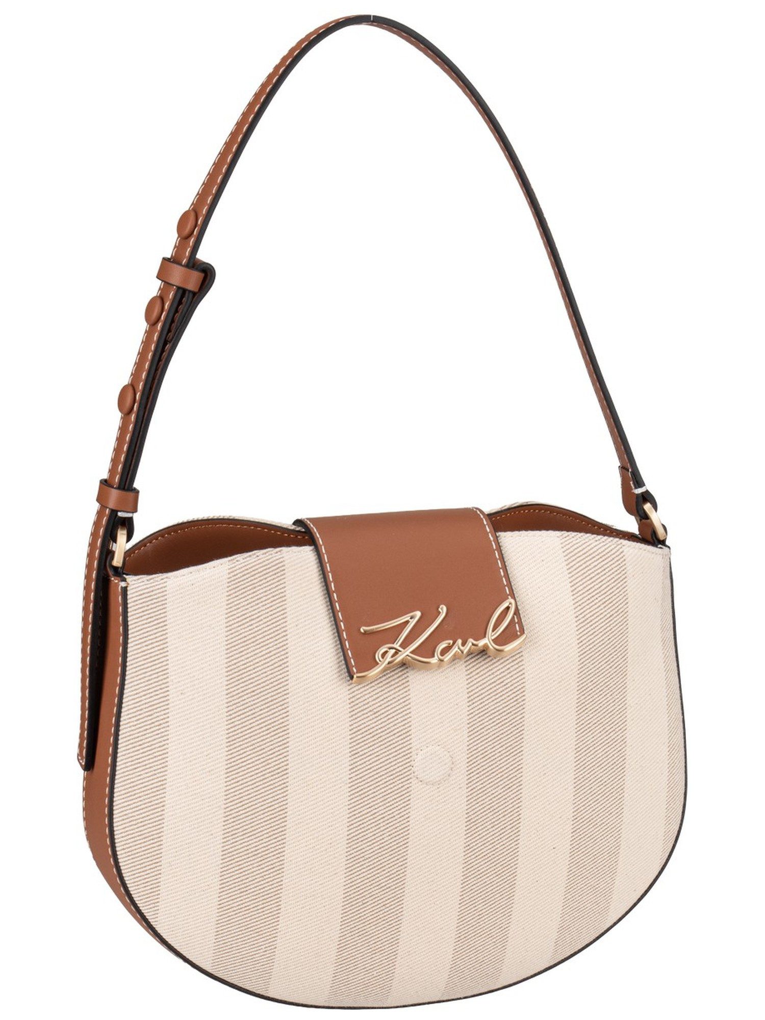 KARL LAGERFELD Handtasche K/Signature Flap SHB Herr, Shoulder Bags