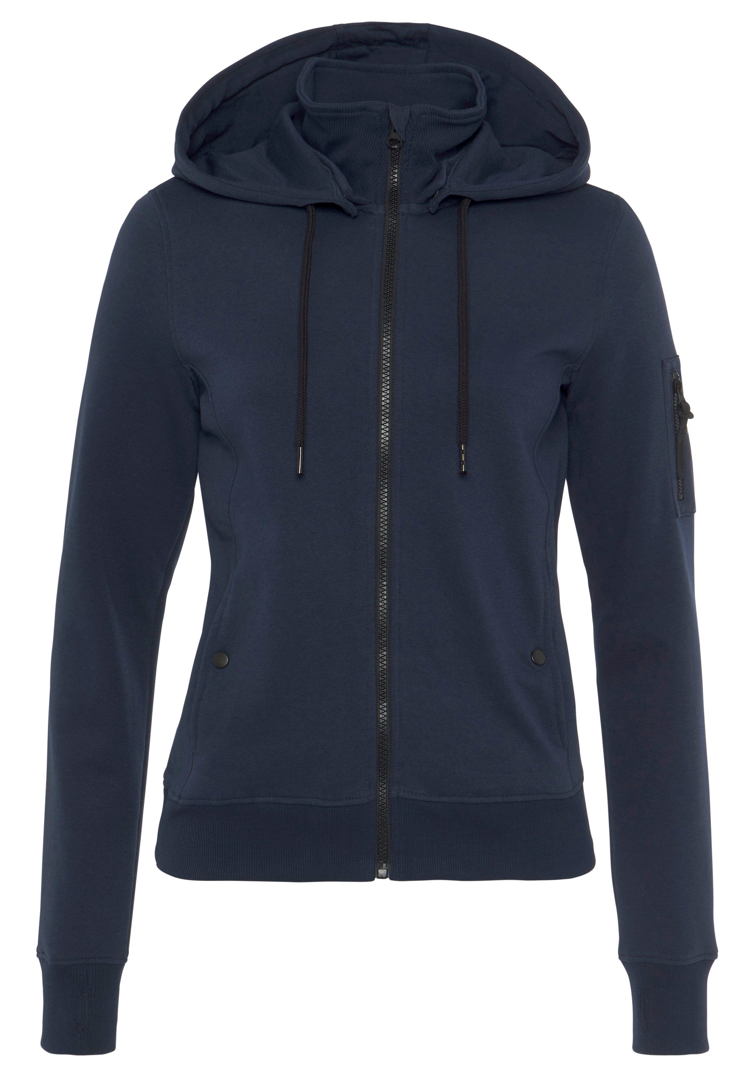 ALPENBLITZ Kapuzensweatjacke BADAI NEUE KOLLEKTION marine