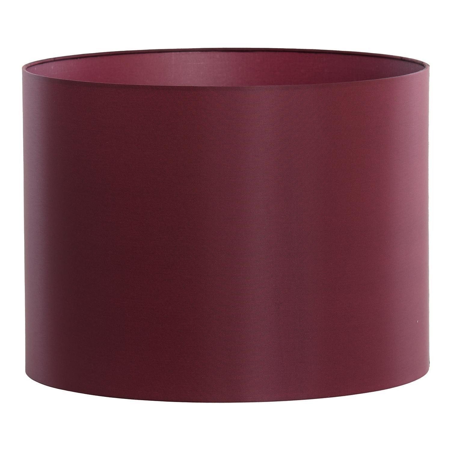 Light & Living Lampenschirm IMANI, Burgund, Textil, ohne Lampenfuß, Ø 40 x 30 cm