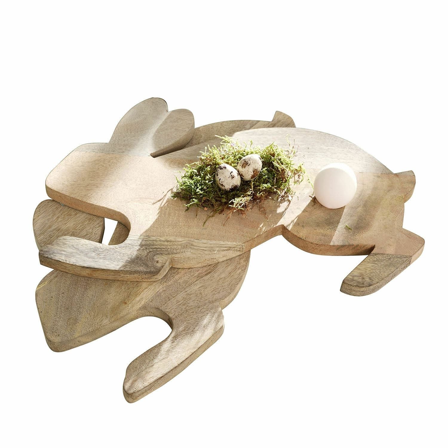 Mirabeau Frühstücksbrett Frühstücksbrett 2er Set Doraline braun, Mangoholz (mangifera indica)