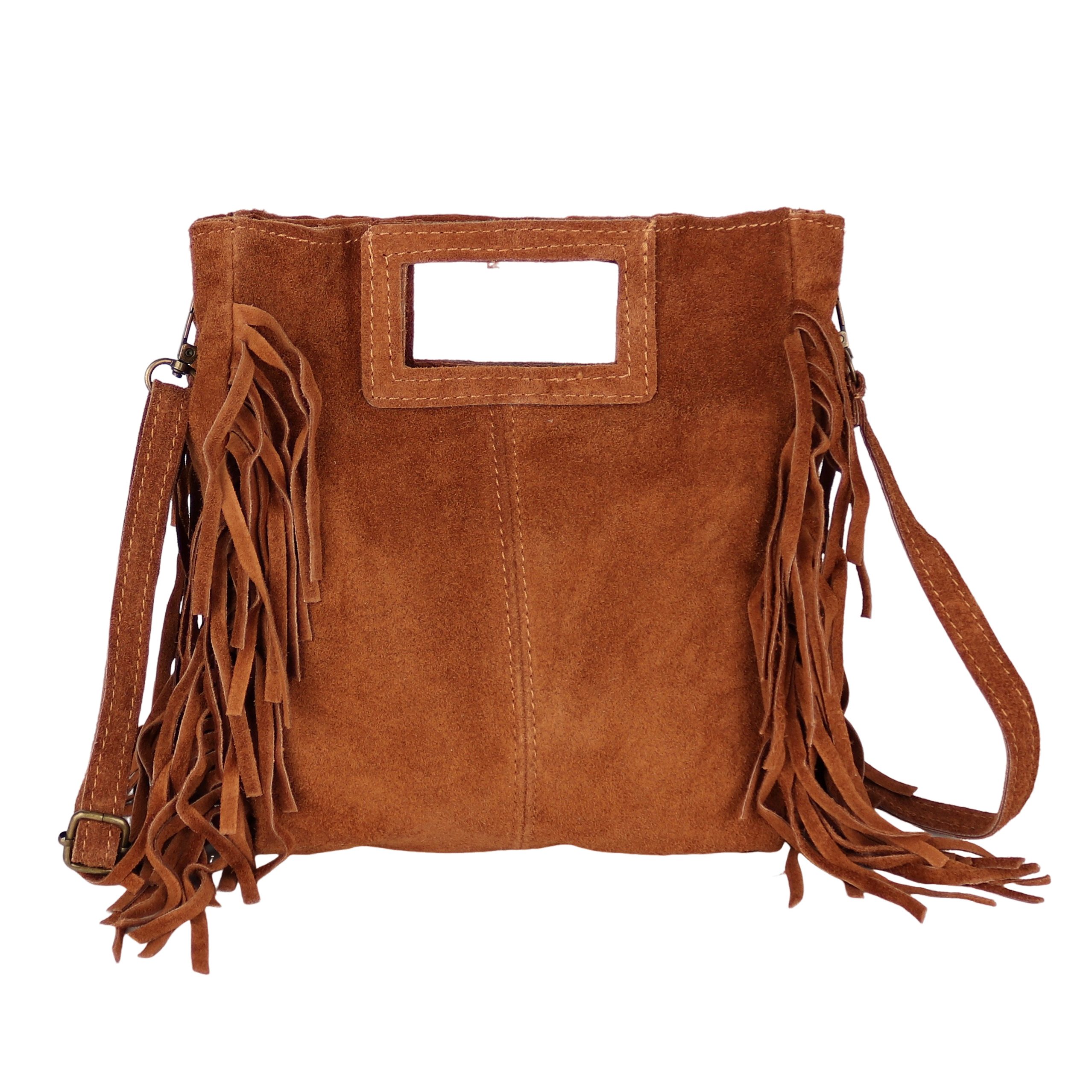 MIRROSI Umhängetasche Damen Crossbody Bag, Echtleder günstig online kaufen