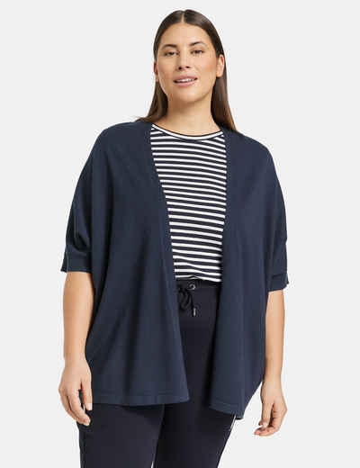 Samoon Cardigan Oversized-Strickjacke mit Fledermausärmeln