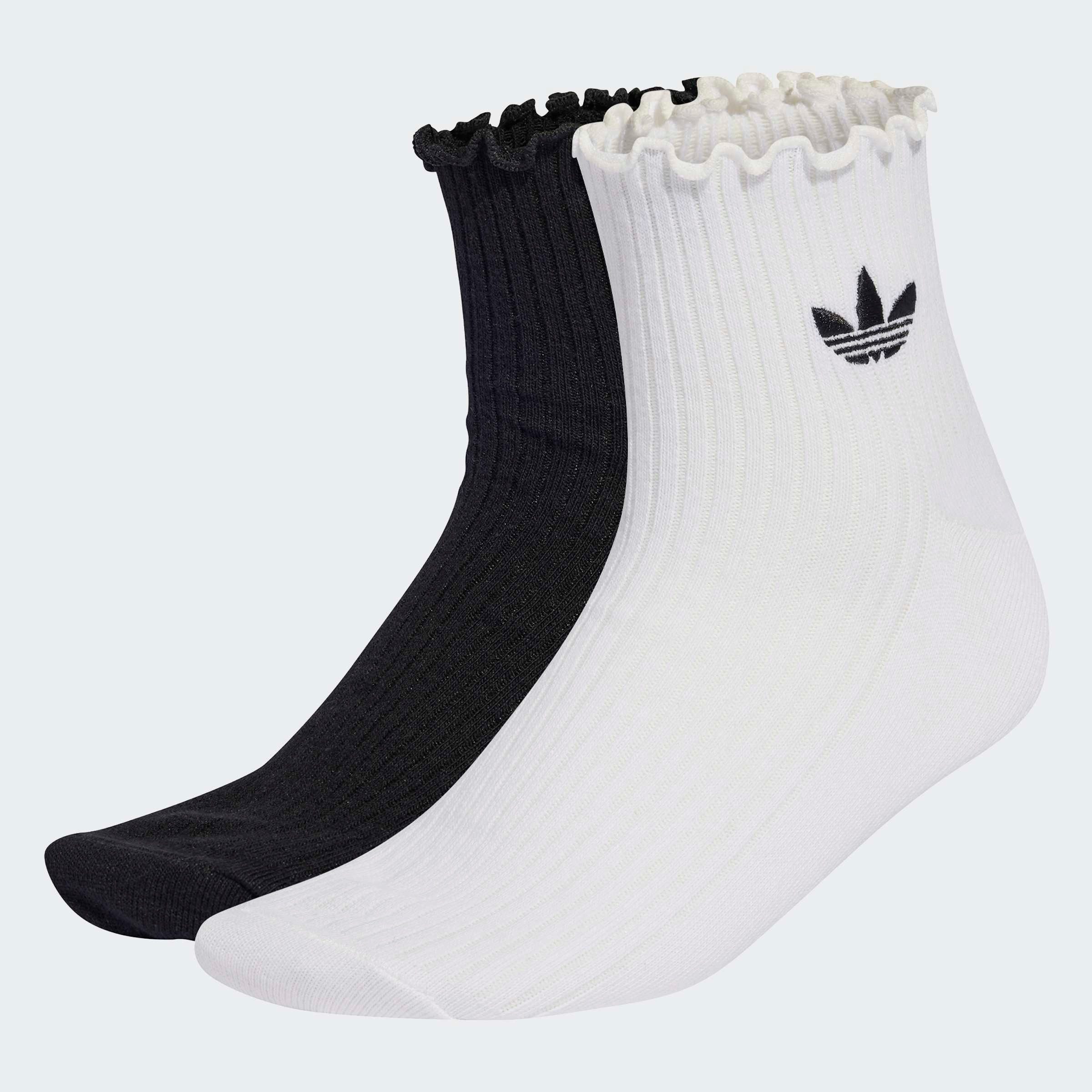 adidas Originals Sportsocken RUFFLE QUARTER (2-Paar)