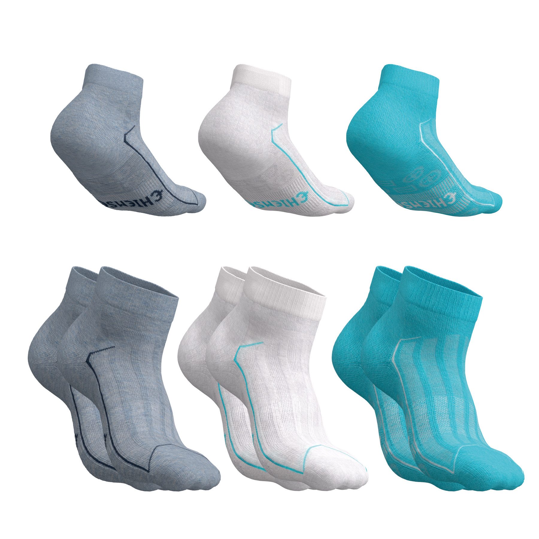 Chiemsee Socken Breeze Unisex Quartersocken (6-Paar) günstig online kaufen
