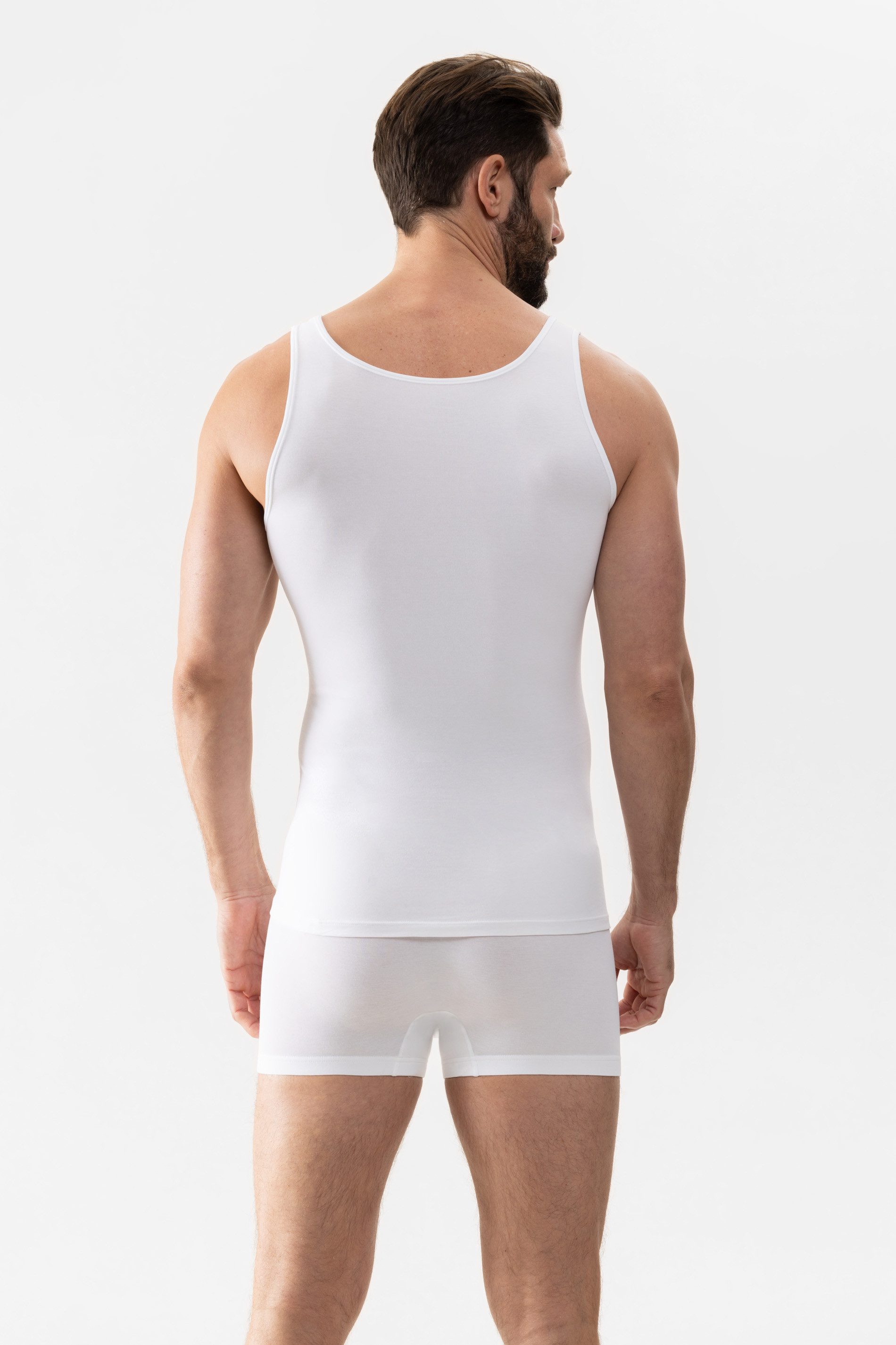 Mey Unterziehshirt Mey Herren Athletic-Shirt Serie Software Uni (1-St) Schmale Träger, Feinripp, ohne Seitennähte, Modal-Mix – Bild 4 von 4