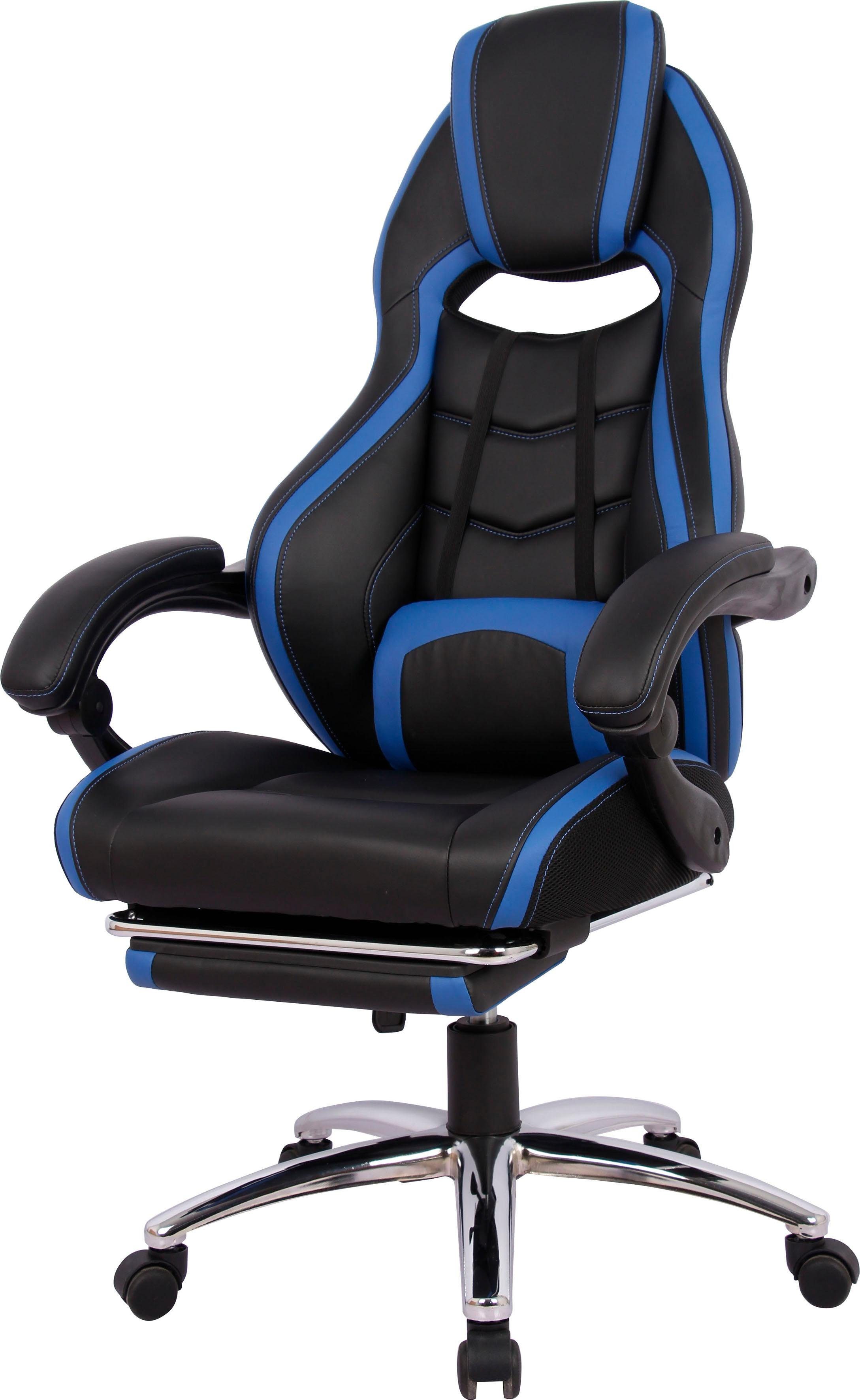 OTTO home Gaming-Stuhl Sprinta 1, Chefsessel mit ausziehbarer Fußstütze, komfortabel gepolstert mit vielen ergonomischen Funktionen – Bild 3 von 5